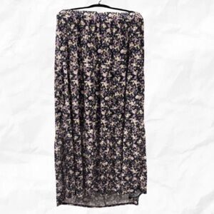 Floral Print Women's Maxi Skirt